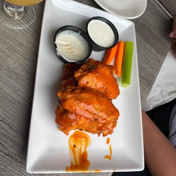 Neat Kitchen + Bar - Mild wings with blue cheese and ranch - Bars Near Me - Westmont, Illinois Neat Kitchen + Bar - Mild wings with blue cheese and ranch - Bars Near Me - Westmont, Illinois