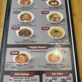Pikaichi - New menu 10/2025 - Ramen Near Me - Medford, Massachusetts Pikaichi - New menu 10/2025 - Ramen Near Me - Medford, Massachusetts