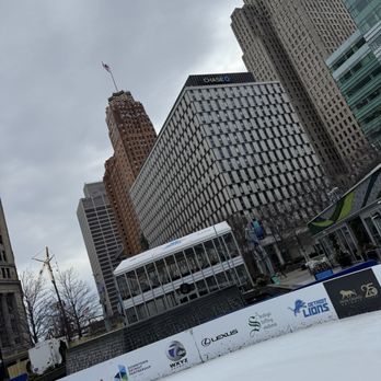 Campus Martius Park - Enjoying ice skating and city views - Parks Near Me - Detroit, Michigan Campus Martius Park - Enjoying ice skating and city views - Parks Near Me - Detroit, Michigan