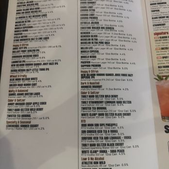 Buffalo Wild Wings - Drinks menu - American Near Me - Cerritos, California