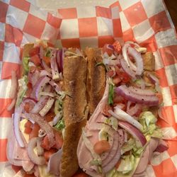 The Crust Pizzeria & Restaurant - Ham & Cheese Hoagie