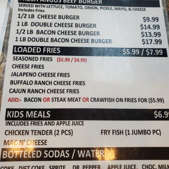 America First Wings & Grill - the menu - Seafood Near Me - Tyler, Texas America First Wings & Grill - the menu - Seafood Near Me - Tyler, Texas