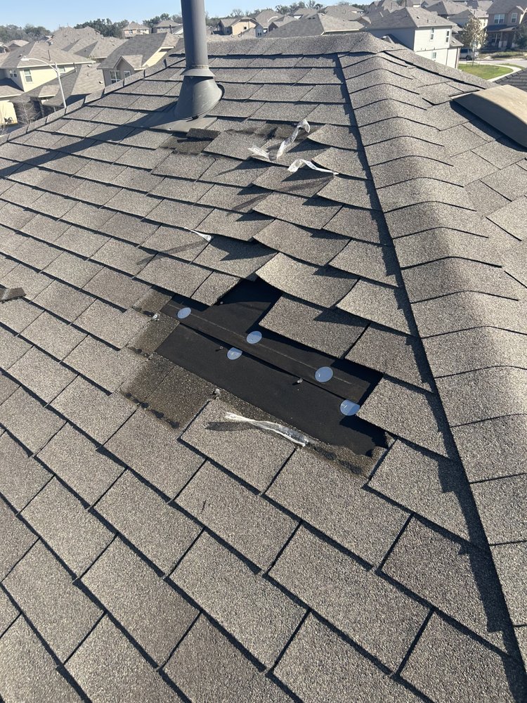 Slide of Legacy Roof TX