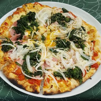 Piccolo-Süd - Pizza Della Casa (Spinat, Eier, Zwiebeln) - Pizza Near Me - Offenbach am Main, HE Piccolo-Süd - Pizza Della Casa (Spinat, Eier, Zwiebeln) - Pizza Near Me - Offenbach am Main, HE