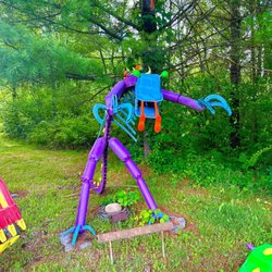 Drastic Park Dinosaur Sculptures