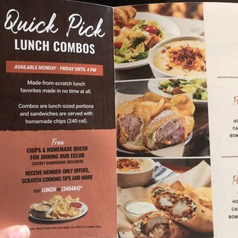 Cheddar's Scratch Kitchen - Lunch combo menu - American Near Me - Cypress, Texas Cheddar's Scratch Kitchen - Lunch combo menu - American Near Me - Cypress, Texas