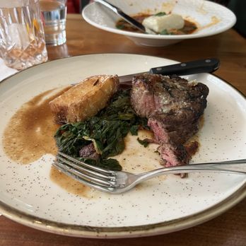 Spoonbar - My wonderful dish, perfectly cooked. Beef, potato pave, and chard. - Seafood Near Me - Healdsburg, California Spoonbar - My wonderful dish, perfectly cooked. Beef, potato pave, and chard. - Seafood Near Me - Healdsburg, California