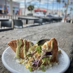 Local Tap House & Kitchen - Mexican street corn empanada.
