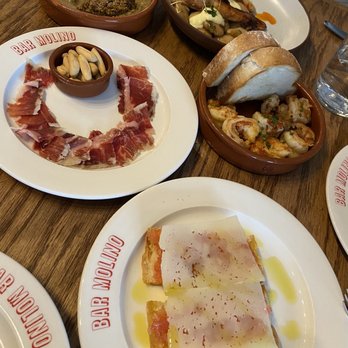 Bar Molino - La Albondiga, Gambas al ajillo, Jamon Iberico, Pulpo a la plancha - Tapas/Small Plates Near Me - Jacksonville, Florida Bar Molino - La Albondiga, Gambas al ajillo, Jamon Iberico, Pulpo a la plancha - Tapas/Small Plates Near Me - Jacksonville, Florida