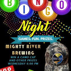 Mighty River Brewing Company - Wednesday is Bingo Night at Mighty River Brewing Windsor Colorado