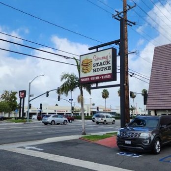 Sammy's Stackhouse - Sign on Tustin Ave. - American Near Me - Orange, California
