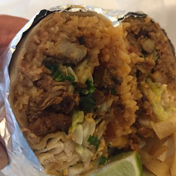 Tacos Coranay - Look at the inside of that Pastor Burrito! Yum! - Food Trucks Near Me - Fort Mill, South Carolina Tacos Coranay - Look at the inside of that Pastor Burrito! Yum! - Food Trucks Near Me - Fort Mill, South Carolina