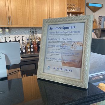 La Vita Dolce - Summer Specials Menu - Ice Cream & Frozen Yogurt Near Me - Chapel Hill, North Carolina