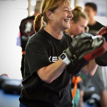 Elite Training Center - Woman learning self defense training - Kickboxing Near Me - Redondo Beach, California