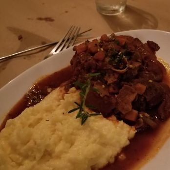 Stella - Osso Bucco with mascarpone polenta - Italian Near Me - Burlingame, California Stella - Osso Bucco with mascarpone polenta - Italian Near Me - Burlingame, California