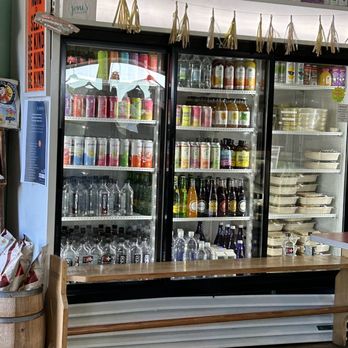 Joni's Kitchen - Inside cold case - Sandwiches Near Me - Montauk, New York Joni's Kitchen - Inside cold case - Sandwiches Near Me - Montauk, New York