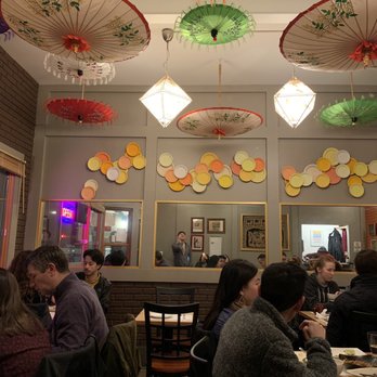 Burmese Kitchen - Admiring the umbrella ceiling - Burmese Near Me - San Francisco, California Burmese Kitchen - Admiring the umbrella ceiling - Burmese Near Me - San Francisco, California