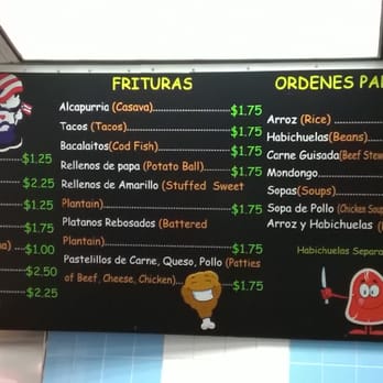 La Isla Cuchifritos - Recently installed menu board, 1/3 - Spanish Near Me - Brooklyn, New York La Isla Cuchifritos - Recently installed menu board, 1/3 - Spanish Near Me - Brooklyn, New York