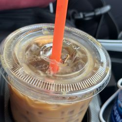 Almond milk latte