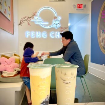Feng Cha - Mango freeze and osmanthus oolong milk tea - Bubble Tea Near Me - New Orleans, Louisiana Feng Cha - Mango freeze and osmanthus oolong milk tea - Bubble Tea Near Me - New Orleans, Louisiana