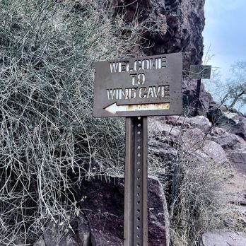 Wind Cave Trail - Welcome to the Wind Cave. - Hiking Near Me - Mesa, Arizona