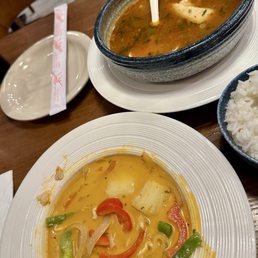 Massaman Curry & Tom Yum
