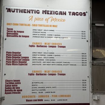 El Taconazo - Menu - Tacos Near Me - Houston, Texas El Taconazo - Menu - Tacos Near Me - Houston, Texas