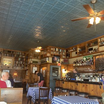 Harbor View Cafe - people sitting at the bar - New American Near Me - Pepin, Wisconsin