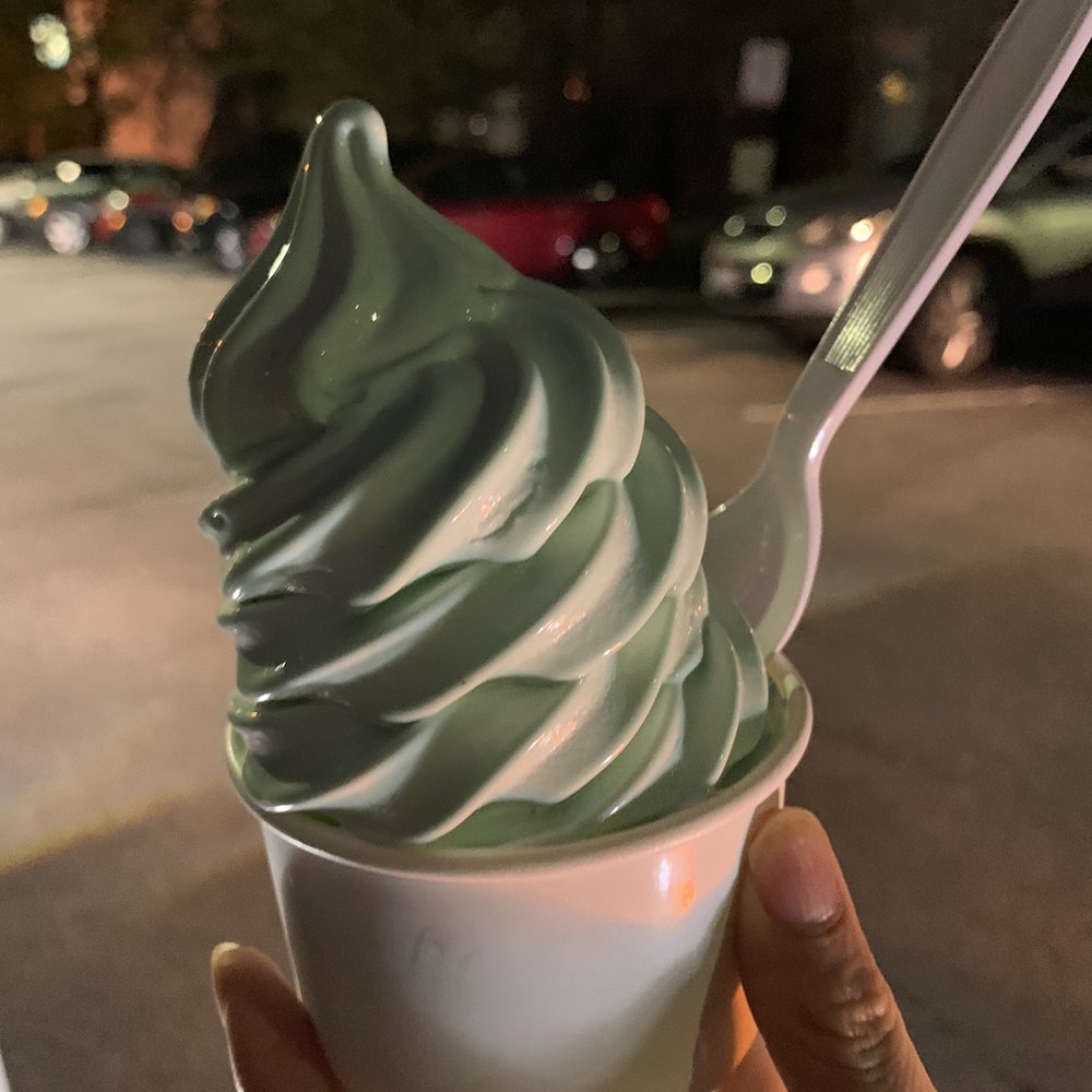 Bmore Licks - Pistachio soft serve. HUGE :O - Ice Cream & Frozen Yogurt Near Me - Baltimore, Maryland Bmore Licks - Pistachio soft serve. HUGE :O - Ice Cream & Frozen Yogurt Near Me - Baltimore, Maryland