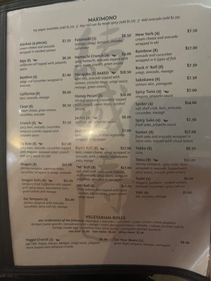Menu photo 3 Yuki Sushi Santa Clara, CA Menu photo 3 Yuki Sushi Santa Clara, CA