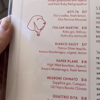 il Bracco - Cocktails - Italian Near Me - Scottsdale, Arizona
