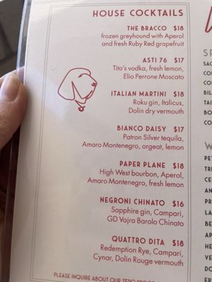 Menu photo 3 il Bracco Scottsdale, AZ
