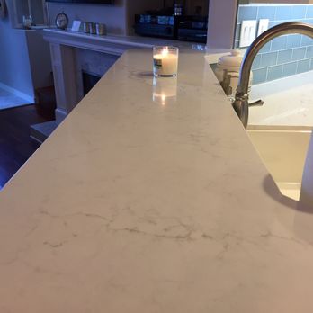 Morgan Tile & Stoneworks - LG Viatera Muse Quartz - Kitchen & Bath Near Me - Anaheim, California