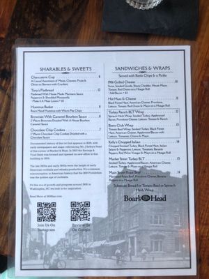Menu photo 4 1906 Bistro & Bourbons Washington, NC