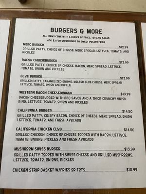 Menu photo 8 The Old Merc Mcarthur, CA