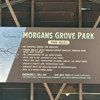 Morgan Grove Park - Party under the Pavillion - Parks Near Me - Shepherdstown, West Virginia Morgan Grove Park - Party under the Pavillion - Parks Near Me - Shepherdstown, West Virginia