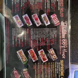 The Stone House - Menu