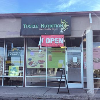Tooele Nutrtion - Tooele Nutrition store front - in the strip mall - Coffee & Tea Near Me - Tooele, Utah Tooele Nutrtion - Tooele Nutrition store front - in the strip mall - Coffee & Tea Near Me - Tooele, Utah