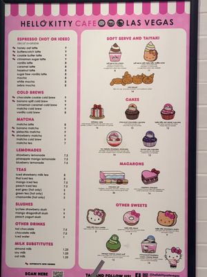 Menu photo 6 Hello Kitty Cafe Las Vegas, NV Menu photo 6 Hello Kitty Cafe Las Vegas, NV