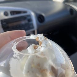 Starbucks - A hair.