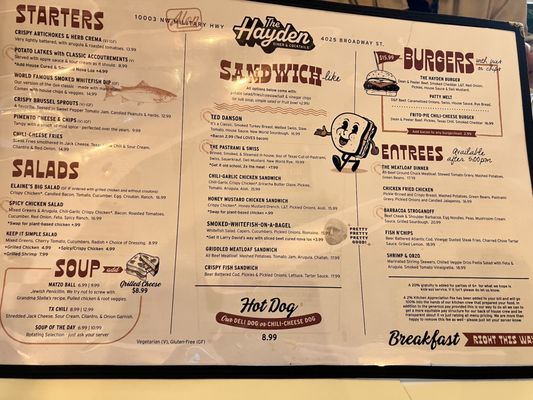 Menu photo 2 The Hayden San Antonio, TX Menu photo 2 The Hayden San Antonio, TX