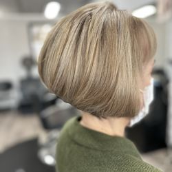 Hair Clips - Highlights and haircut