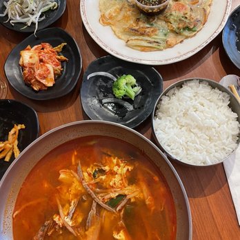 Koko Korean Restaurant - a variety of dishes on a table - Korean Near Me - Ithaca, New York Koko Korean Restaurant - a variety of dishes on a table - Korean Near Me - Ithaca, New York