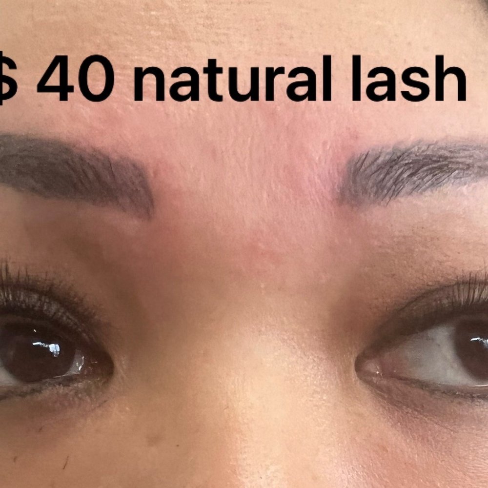 Eve Nails - Natural lash only $40 .. Done by Nini - Nail Salons Near Me - Anaheim, California