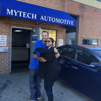 MyTech Automotive - I took this wonderful photo of Wayne Brown with a customer named Maria Brown who drove from Fredricksburg, VA to get her car fixed at MyTech - Auto Repair Near Me - Woodbridge, Virginia MyTech Automotive - I took this wonderful photo of Wayne Brown with a customer named Maria Brown who drove from Fredricksburg, VA to get her car fixed at MyTech - Auto Repair Near Me - Woodbridge, Virginia