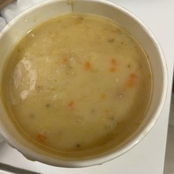 The Anchor Fish & Chips - Special of the day.. New England clam chowder.