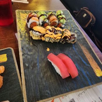 Yoshi Sushi - Went for unlimited sushi for lunch. Price was good for lots of food and quality was definitely better than Sushi King. - Sushi Bars Near Me - Richmond, Virginia Yoshi Sushi - Went for unlimited sushi for lunch. Price was good for lots of food and quality was definitely better than Sushi King. - Sushi Bars Near Me - Richmond, Virginia