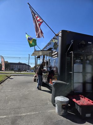 Fire Pit Brazilian Barbecue Food Truck by null