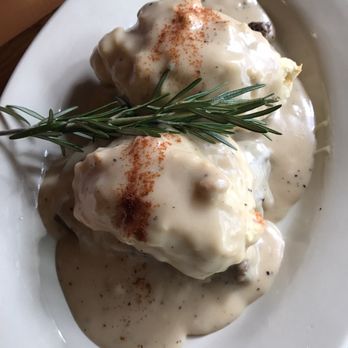 Revelry Kitchen + Bar - Biscuits and sausage - American Near Me - Austin, Texas Revelry Kitchen + Bar - Biscuits and sausage - American Near Me - Austin, Texas