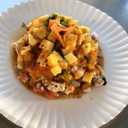 Tostada Mango Habanero Tostada Mango Habanero
